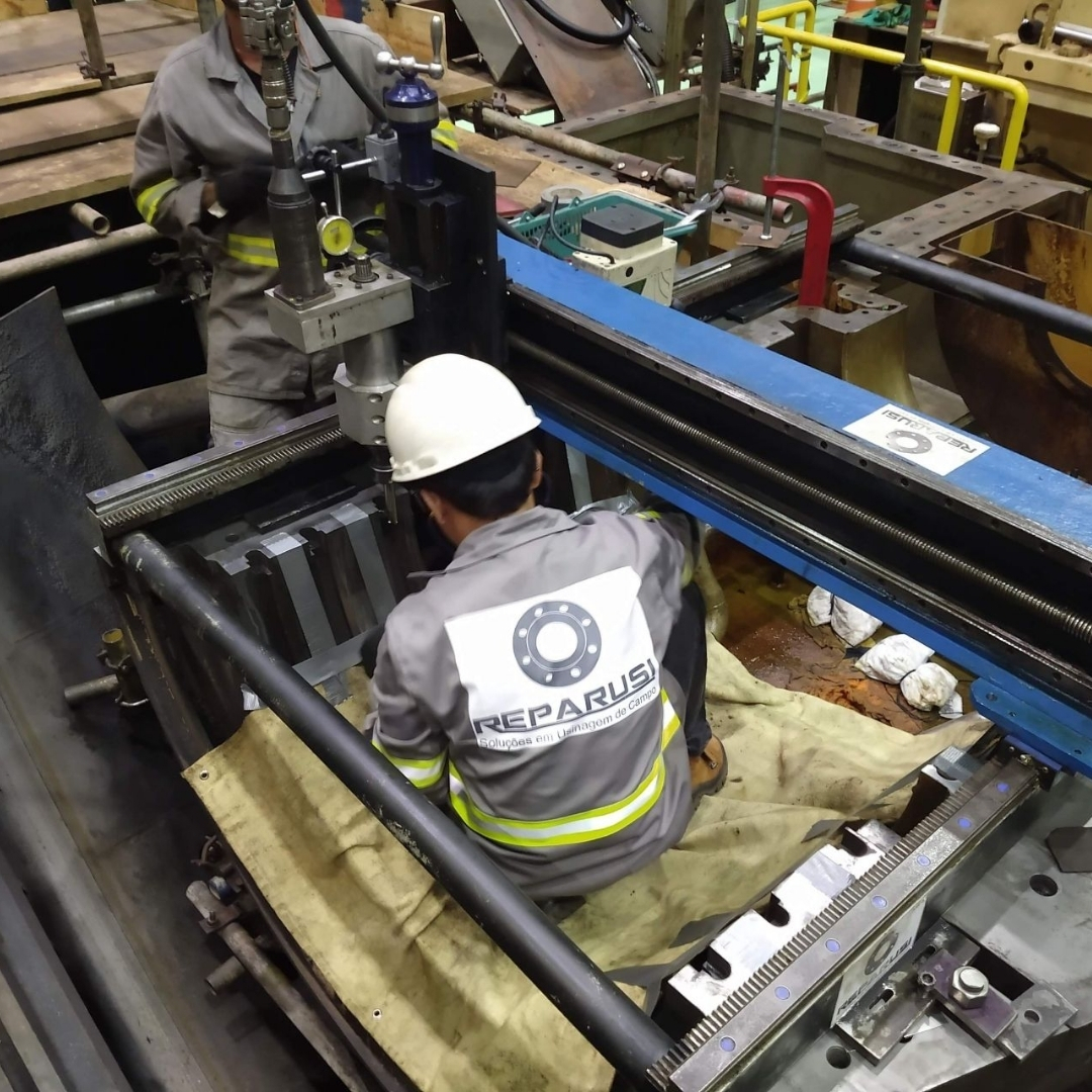 Faceamento de flanges